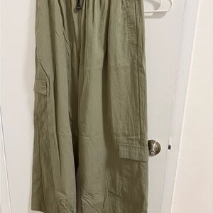 Bec & Bridge Olive Cargo Pants Size 4